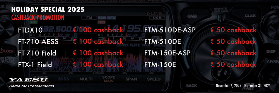 Yaesu Cashback 2025